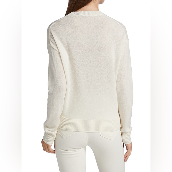 Theory Womens Pullover easy cashmere 100% cashmere sweatshirt long sleeve top - Picture 3 of 13